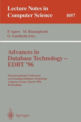 Advances in Database Technology EDBT '96 Peter Apers