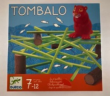 DJECO Tombalo Gioco di Equilibrio per Bambini Castoro Diga Costruzione Età 7-12 Nuovo!
