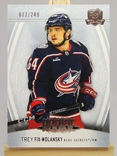 Trey Fix-Wolansky RC Rookie 2022-23 Upper Deck The Cup 154 /249 Blue Jackets