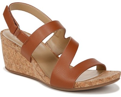 Naturalizer Adria Women's Toffee Brown Heeled Sandal NW/OB 8W