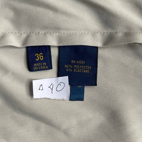 Polo Ralph Lauren Performance Khaki Stretch Classic Fit Shorts Herren 36 Preppy - Bild 9 von 10