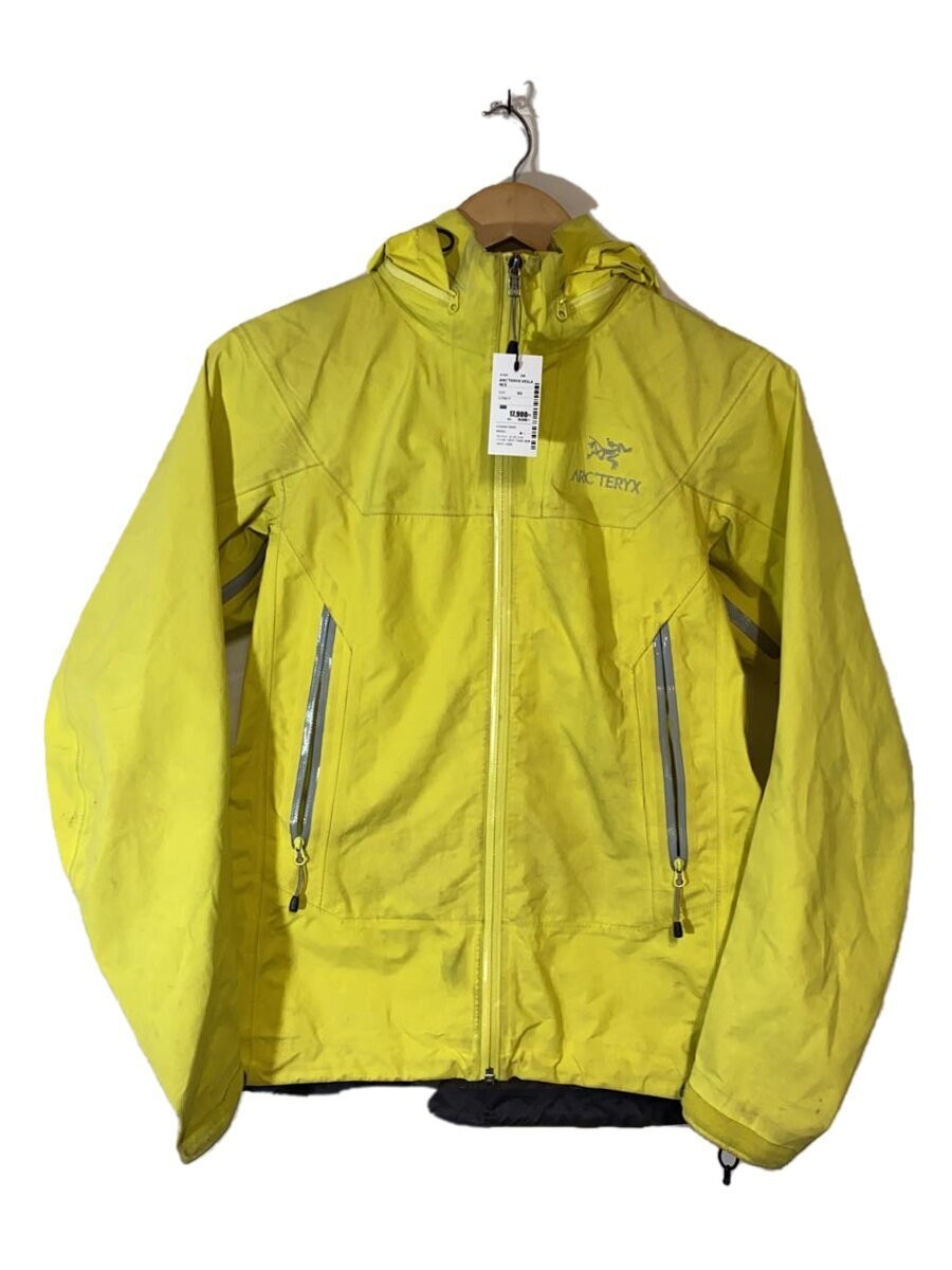Arc'teryx Mountain Parka XS Nylon Giallo Giacca Leggera #EG CZA