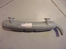 1963-1976 Porsche 911 F Exhaust Muffler 911 111 025 05 New Shipping Dents 1963-1976 Porsche 911 F Exhaust Muffler 911 111 025 05 New Shipping Dents