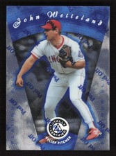 John Wetteland 1997 Pinnacle Totally Certified Platinum Blue #7 Texas Rangers