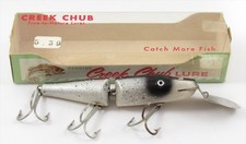 Vintage Creek Chub Whitefish Deep Diving Jointed Pikie Special Lure In Box 2644