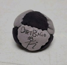 DirtBag Hacky Sack Black Gray w/Sticker - New, Unused 1 READ