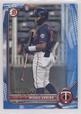 2022 Bowman Prospects Blue Pattern Border /125 Misael Urbina #BP-86 0t1i