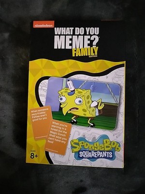 SpongeBob Square Pants What Do You Meme? Family Edition - Brand New 