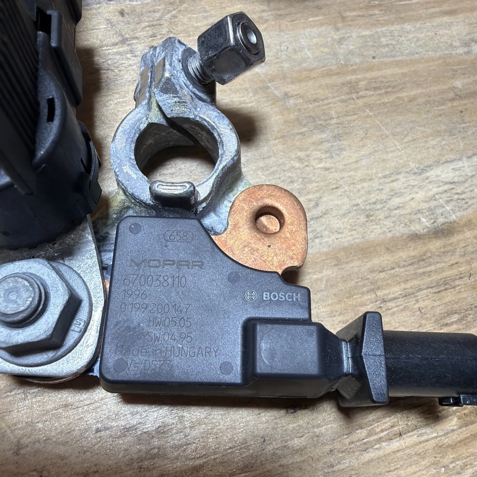 2014 - 2017 MASERATI GHIBLI M157 NEGATIVE BATTERY TERMINAL CABLE 6700064690 OEM - Image 4 of 4