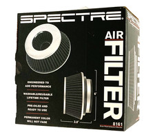 Spectre Performance Universal Hpr Air Filter 6 Conical Flanged Black Spe-8161