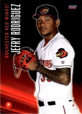 2021 Jefry Rodriguez Choice Minor League Rookie Rochester Red Wings
