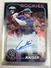 2024 Topps Chrome - Rookie Autographs Connor Kaiser #RA-CK (AU, RC)