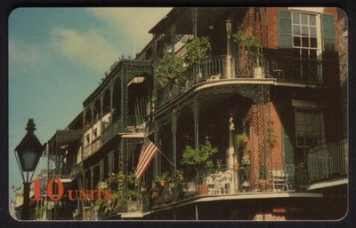 10u New Orleans - French Quarter PROOF (Blank Reverse) Sprint Telefonkarte