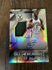 2016-17 Panini Spectra #8 Thon Maker Global Icons Memorabilia Autographs #/199