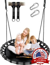 Columpio Infantil Columpios Para Casa Interior Patio Jardin De Ni os negra NEW.