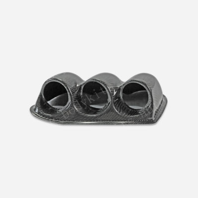 For Mitsubishi Evolution evo 7 8 9 LHD Dash Triple Gauge Pod (60mm) Carbon Fiber