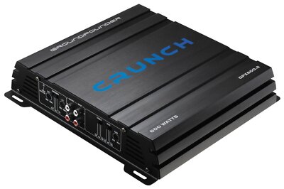 Crunch GPX600.2 Class A/B 2-Kanal Auto Verstärker Endstufe 600 Watt Amplifier