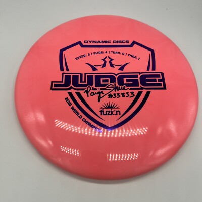 Dynamic Discs Paige Shue Fuzion Burst Judge 176g