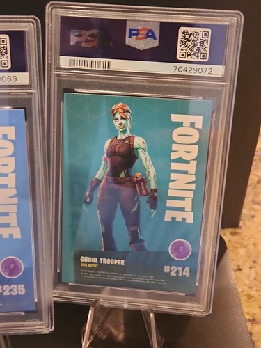 OG HALLOWEEN 2019 LOT (3) Panini Fortnite Series 1 Crystal Shard Skull Ghoul PSA - 第 10/11 張圖片