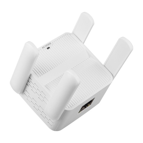 WiFi Repeater Extender 1200Mbps Wi-Fi Booster Dual Band 2.4G/5.8GHz 4 Antennas - Bild 6 von 15