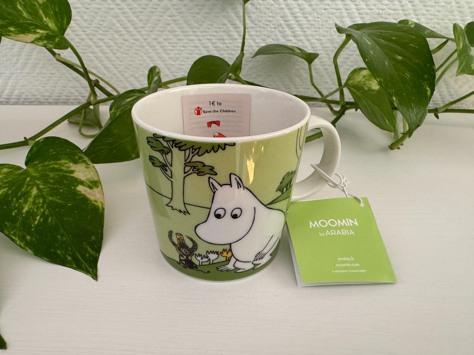 Arabia Moomin Mug Moomintroll grassgreen (2019 ) * NEW with sticker eBay