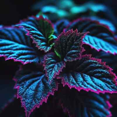 Coleus Seeds  Rare Blue, Black, and Green Foliage 20pcs  Unique Garden  Accent | eBay