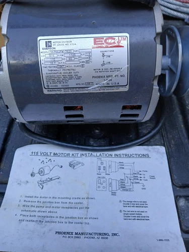 Emerson HAVC MOTOR # MK31, 1/2 HP.NEW.$89.00