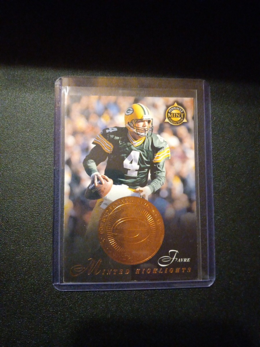 1997 Pinnacle Minted Highlights Brett Favre #21 | eBay