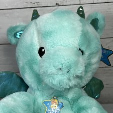 FAO Schwarz Glow Brights 13 Plush Dragon LED Lights Sound Stuffed Animal NWT