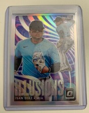 Isan Diaz 2020 Donruss Optic Baseball Illusions Miami Marlins