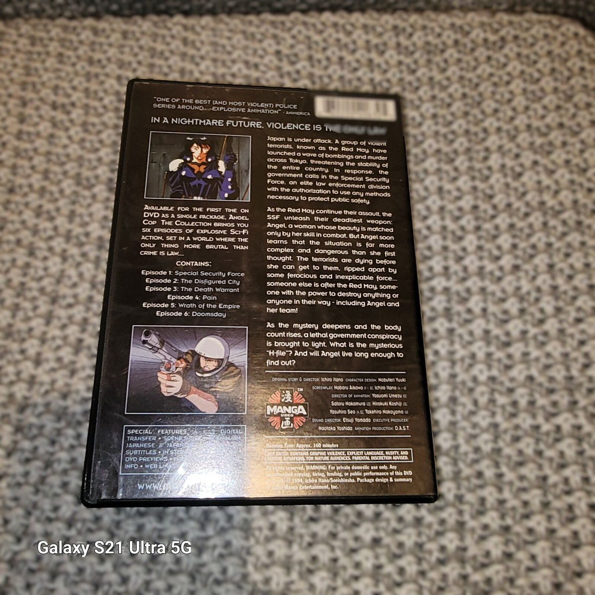 Angel Cop DVD 海外版 Angel Cop: The Collection (DVD, 2000) for sale online | eBay