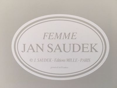 JAN SAUDEK,'FEMME' RARE AUTHENTIC 1990'S ART PRINT | eBay