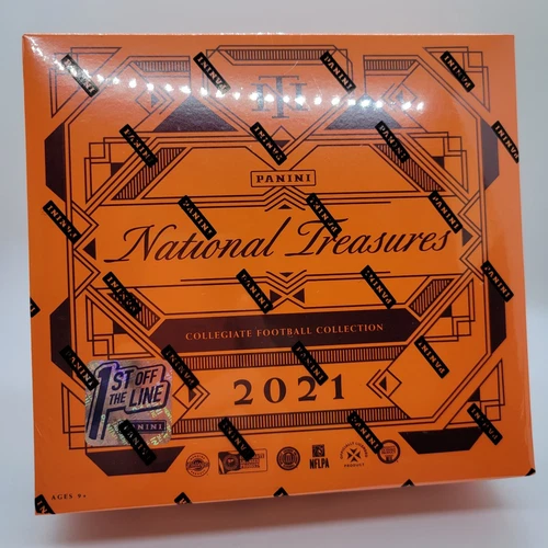 2021 Panini National Treasures Collegiate Football Hobby Box FOTL!!!