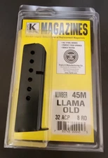 OLD  LLAMA Model 1 ,  10  -   .32 ACP 8 Rd TRIPLE K 45M PISTOL MAGAZINE NEW