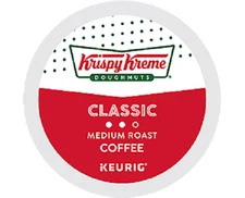 Krispy Kreme Doughnuts Classic Smooth Coffee 18 to 144 Keurig Kcup Pick Quantity