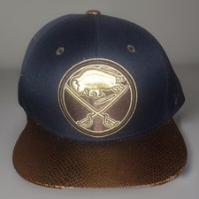 Zephyr NHL Buffalo Sabers Snakeskin Flat Bill...