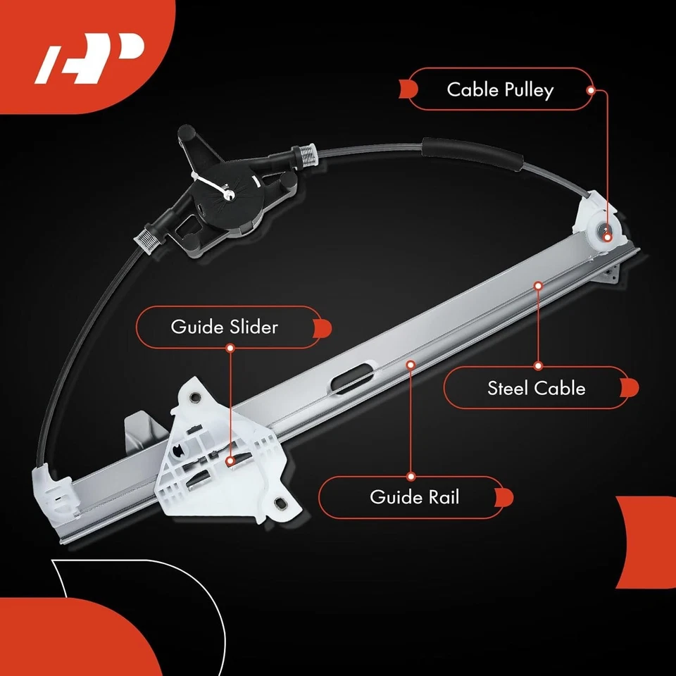 Regulador de ventana eléctrica sin motor compatible con Mazda 3 3 Sport 2014-2018 H Foto 3 de 4