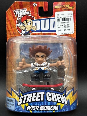 new 2008 Tech Deck Dude # 159 MOMONA Street Crew SEALED LUAU BAND LEADER