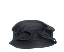 4-Pack Black  White Cotton Adult Face Masks - Reusable Washable Unisex