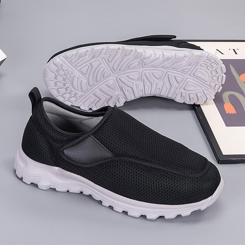 Men Wide Walking Shoes Slip-On Orthopedic Shoes Diabetic Shoes for Swollen Feet - Picture 15 of 21