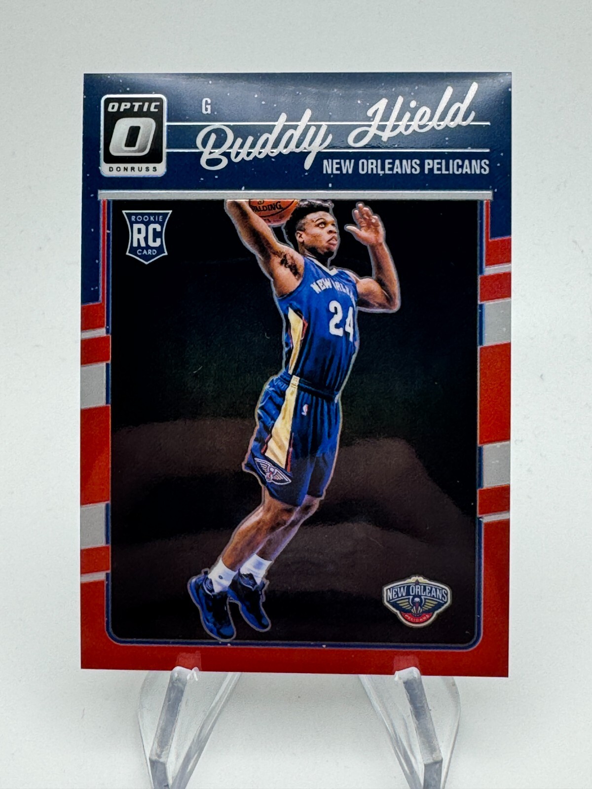 2016-17 Donruss Optic BUDDY HIELD Red Rookie /99 #156 New Orleans Pelicans