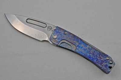 Medford Praetorian Slim Midi Knife w/ S45-VN & Ti Hndle (Flm) & Ti Hdw   (522)