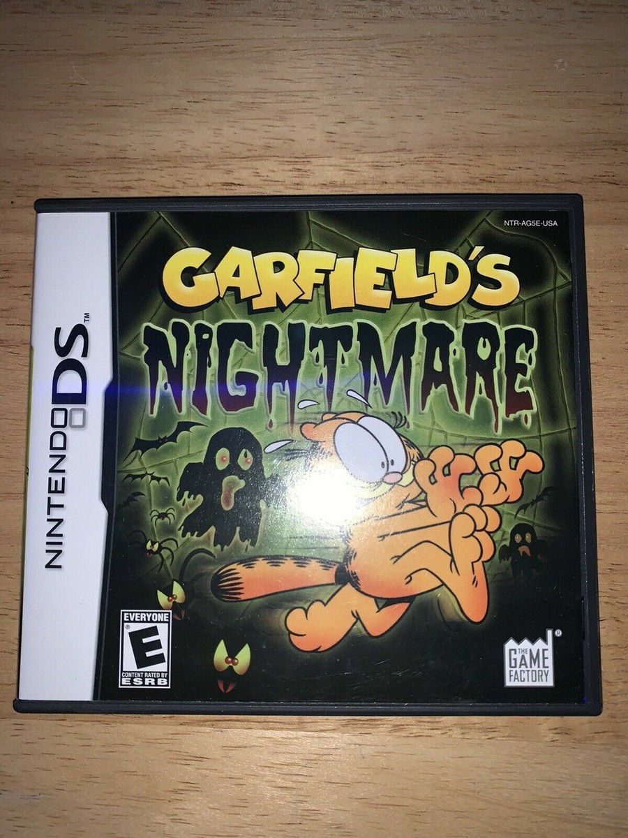 Garfield's Nightmare Nintendo DS - game, booklet & case | eBay