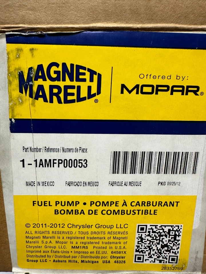 Módulo de bomba de combustible Magneti Marelli para Chevy S10 GMC Sonoma Isuzu Hombre 4,3 L Foto 3 de 3