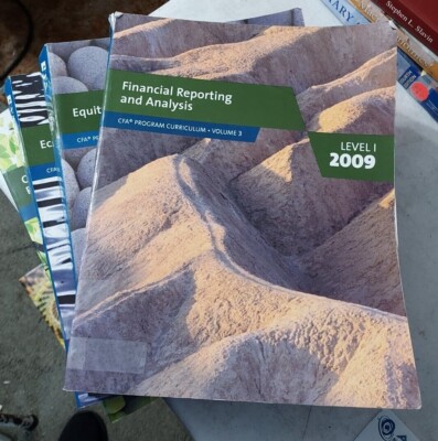 CFA Institute Program Curriculum - LEVEL 1 2009 Various Volumes