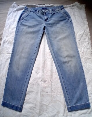 Jeanshose hellblau verwaschen SISLEY Größe 44