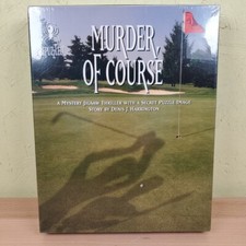 Murder Of Course Bepuzzled Mystery Jigsaw Thriller Secret Puzzle 1000pc 1994 NEW