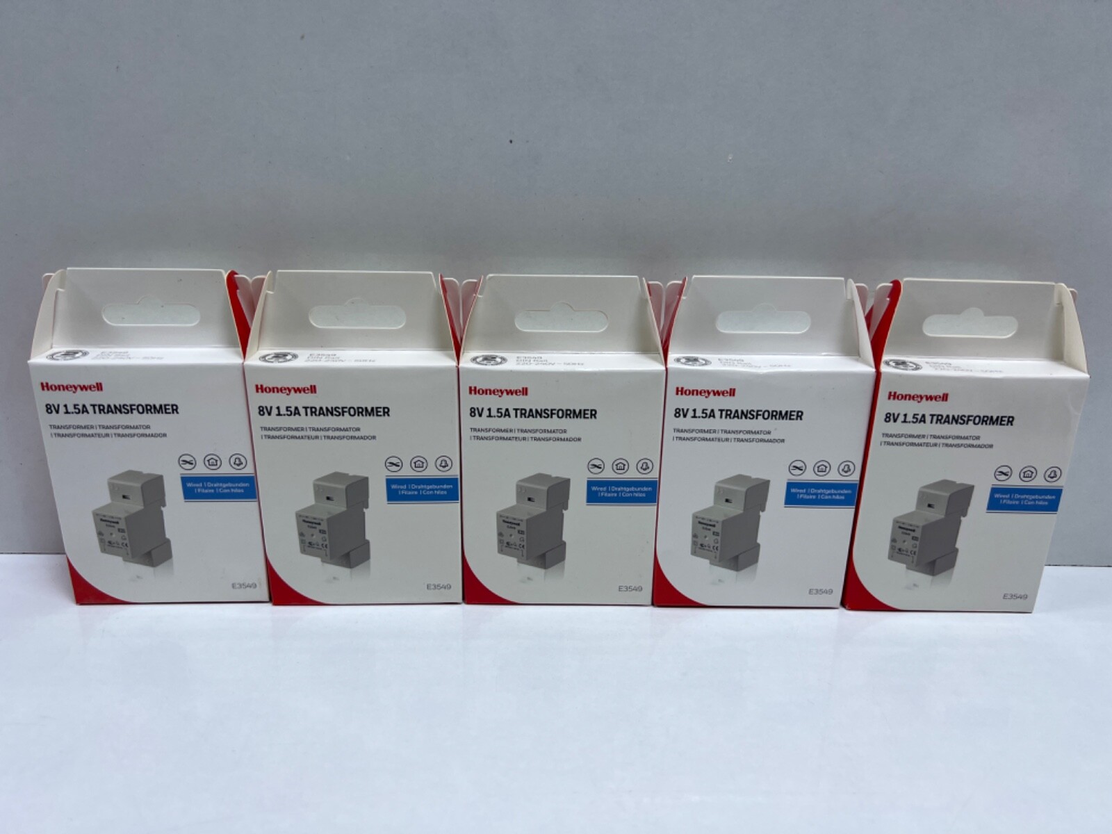 Honeywell 8V 1.5 A Transformer , E3549 ,Lot 5Pcs