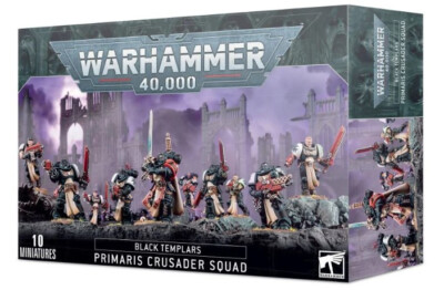 [SINLGES] Black Templers Primaris Crusader Squad - Single Minis - Warhammer 40K