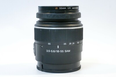 Sony SAL 18-55mm f/3.5-5.6 SAM Lens for Sony/Minolta A Mount Body